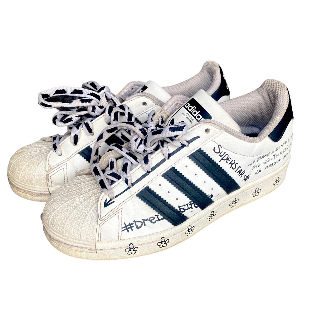 Adidas Superstar “Sharpie Pack” Size 4Y